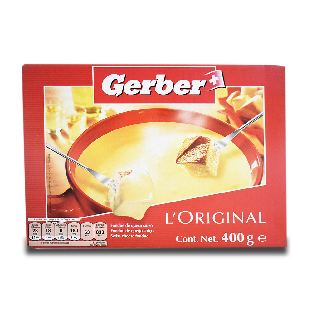 Fondue Original 400 gr – Quesos y Jamones importados