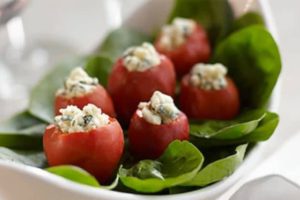 receta pimiento con gorgonzola belgioioso